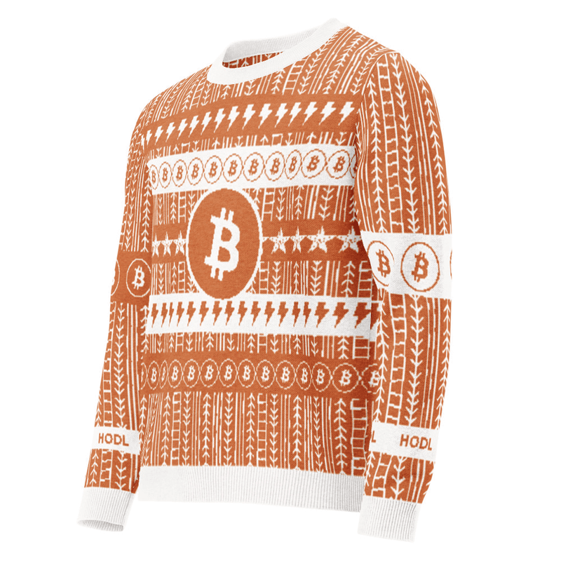 Bitcoin Christmas Sweater — Custom